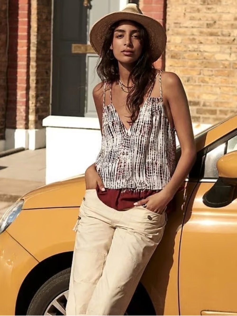 Anthropologie NWT Olivia Layered Tank